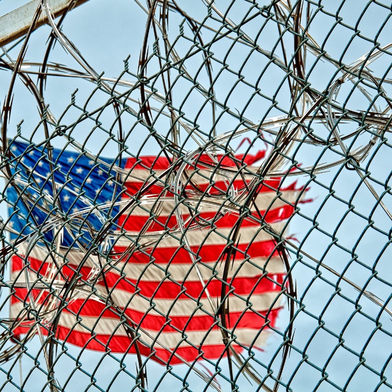 Prison jail detention fence 54456