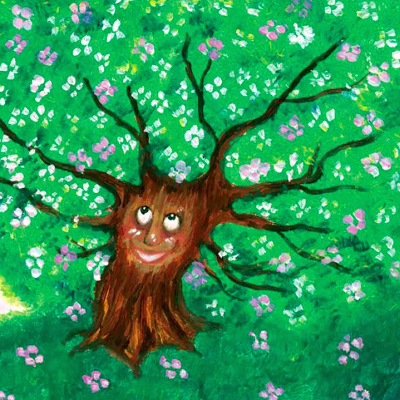 The wise Gardener and the kind tree – in Farsi and English