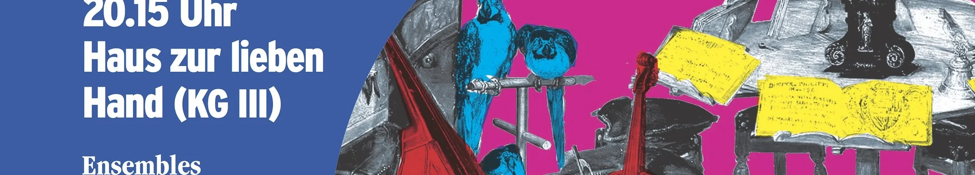 “Songs at, on and under the table” Ensemble music of the 16th and 17th centuries