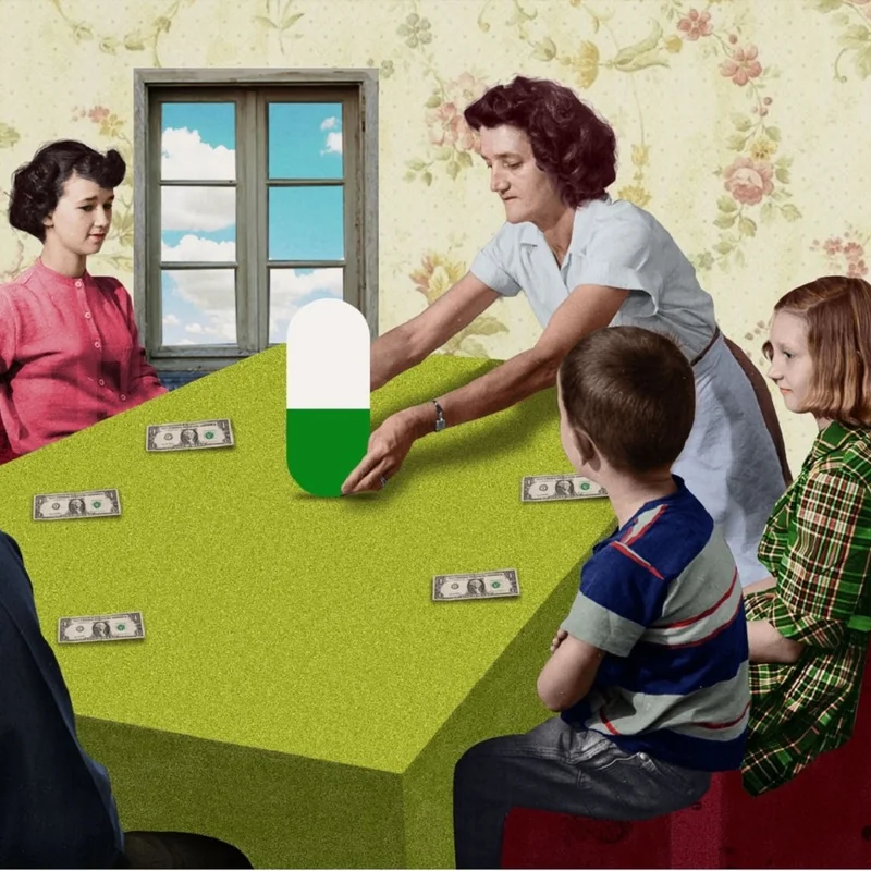 La máquina de hacer pastillas – The pill-making machine